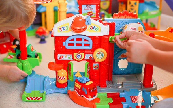 Изображение товара Паркинг игрушечный Vtech Пожарная станция / 80-503926