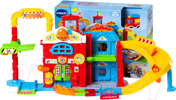 Изображение товара Паркинг игрушечный Vtech Пожарная станция / 80-503926