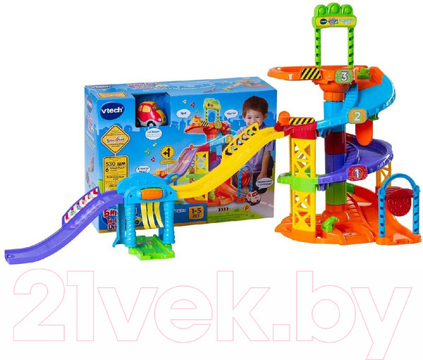 Изображение товара Паркинг игрушечный Vtech Парковочная башня Бип-Бип Toot-Toot Drivers / 80-152766