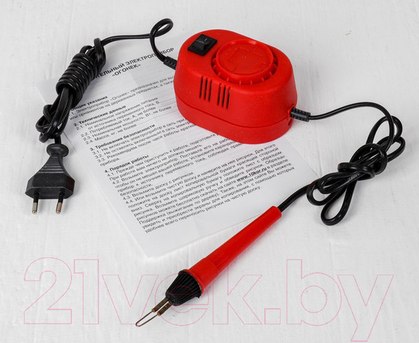 Изображение товара Набор для выжигания Десятое королевство Прибор + 12 дощечек