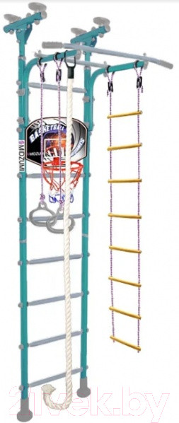 Изображение товара Детский спортивный комплекс Midzumi Niji Basketball Shield (ментоловый сорбет)