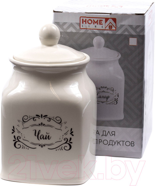 Изображение товара Емкость для хранения Home Line Чай / HC1810065-6.8Ч