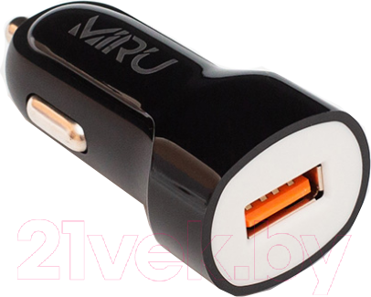 Изображение товара Зарядное устройство автомобильное Miru Quick Charge 3.0 / 5031 (черный)
