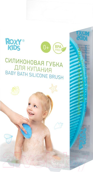 Изображение товара Щетка для тела Roxy-Kids RSB-003 (голубой)