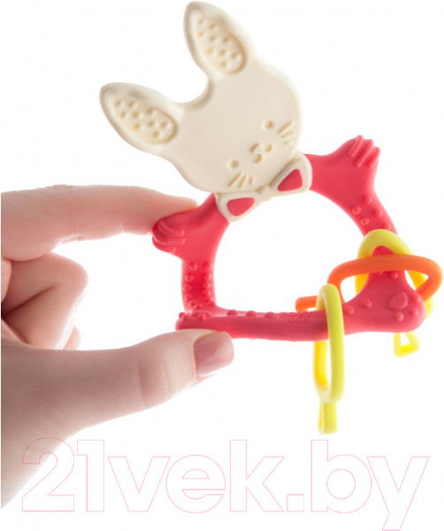 Изображение товара Прорезыватель для зубов Roxy-Kids RBT-001R (коралловый)