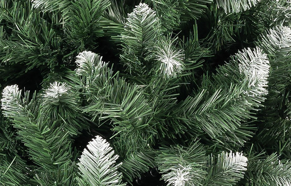 Изображение товара Сосна искусственная Maxy Poland SuperLuX нарядная с белыми кончиками (1.5м)