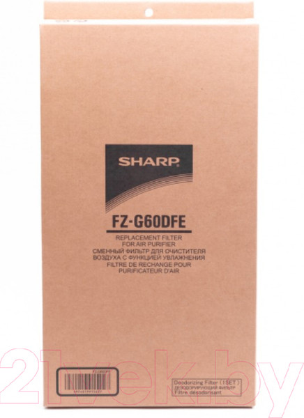 Изображение товара Фильтр для очистителя воздуха Sharp FZG60DFE