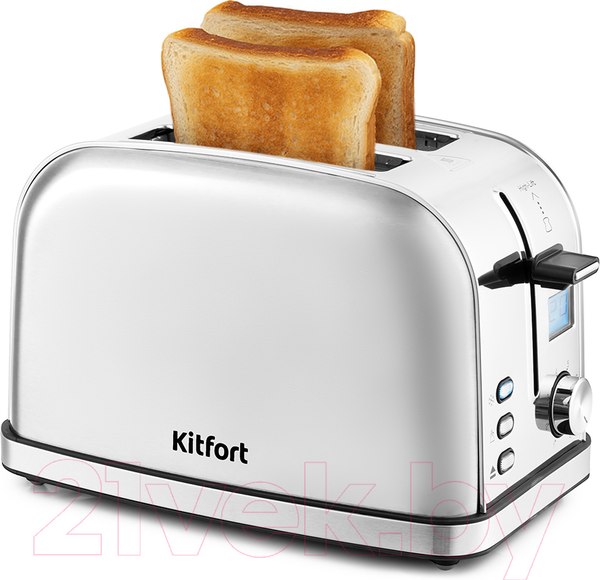 Изображение товара Тостер Kitfort KT-2036-6 (серебристый)