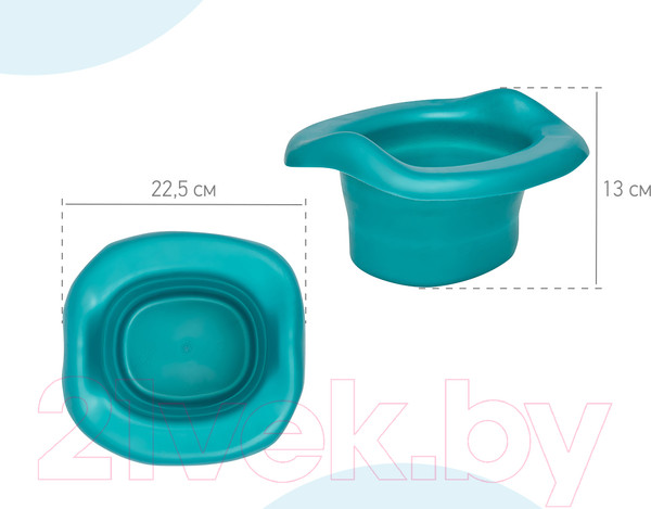 Изображение товара Вставка для детского горшка Roxy-Kids ML-235RU-G (зеленый перламутр)