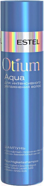 Изображение товара Шампунь для волос Estel Otium Aqua для интенсивного увлажнения волос (250мл)