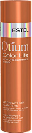 Изображение товара Шампунь для волос Estel Otium Color Life деликатный для окрашенных волос (250мл)