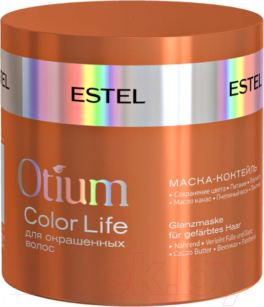 Изображение товара Маска для волос Estel Otium Color Life коктейль для окрашенных волос (300мл)