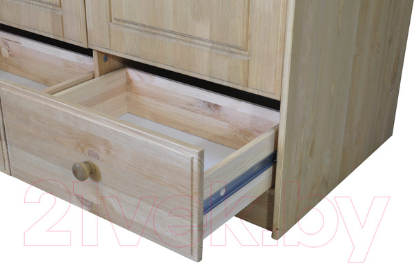 Изображение товара Шкаф Dipriz София Д 7252-1 (бейц/масло ОТТО 1)