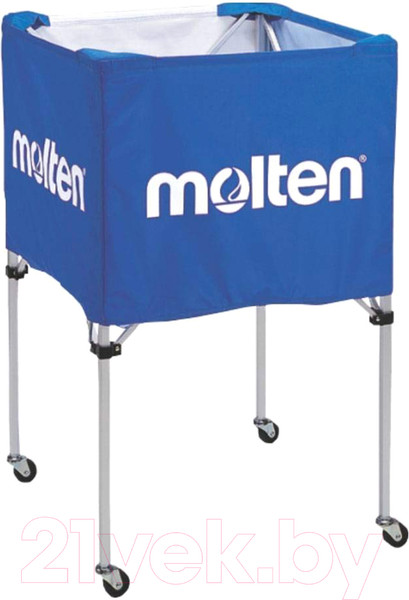 Изображение товара Корзина для хранения мячей Molten BK0012 (синий/белый)