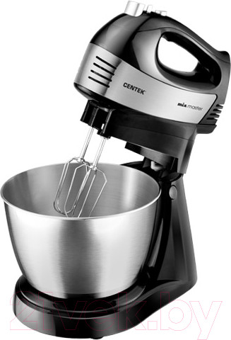 Изображение товара Миксер стационарный Centek CT-1124 (черный/сталь)