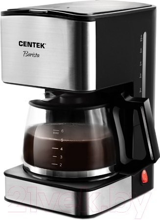 Изображение товара Капельная кофеварка Centek CT-1144 (нержавеющая сталь)
