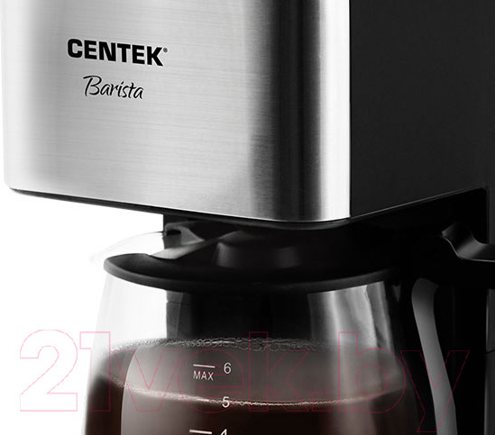 Изображение товара Капельная кофеварка Centek CT-1144 (нержавеющая сталь)