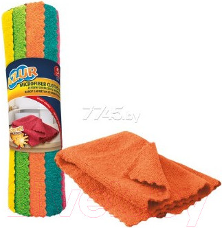 Изображение товара Набор салфеток хозяйственных York Azur Микрофибра (5шт)