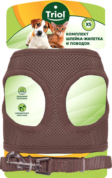 Изображение товара Шлея с поводком Triol HL03S / 11361010