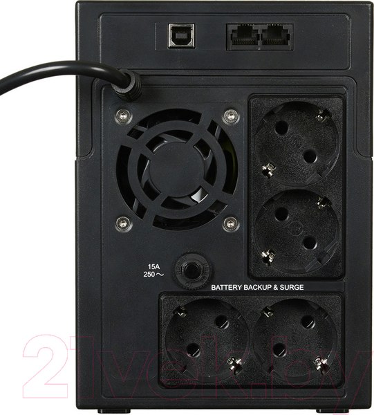 Изображение товара ИБП IPPON Back Basic 2200 Euro (черный)