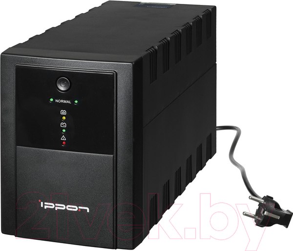 Изображение товара ИБП IPPON Back Basic 2200 Euro (черный)