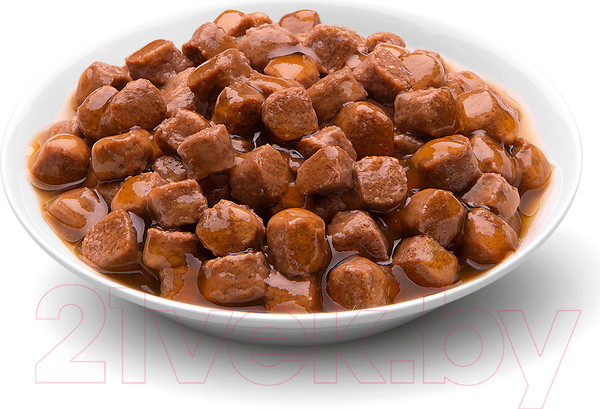 Изображение товара Влажный корм для кошек Kitekat С ягненком в соусе (85г)