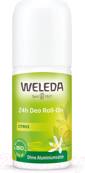 Изображение товара Дезодорант шариковый Weleda Цитрусовый 24 часа Roll-On (50мл)