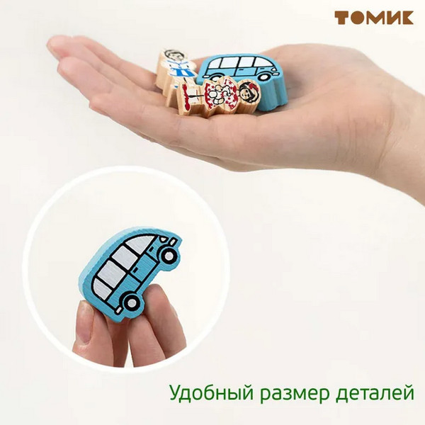 Изображение товара Конструктор Томик Веселый городок / 789452
