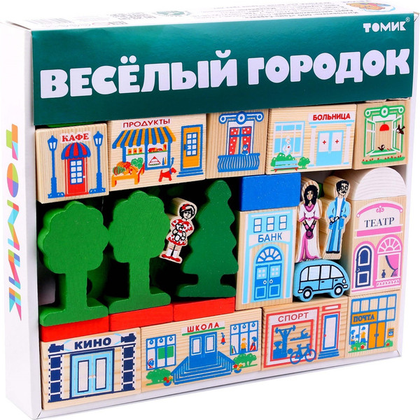 Изображение товара Конструктор Томик Веселый городок / 789452