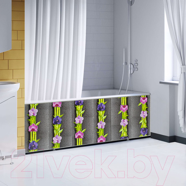 Изображение товара Экран для ванны Comfort Alumin Group Орхидея 170