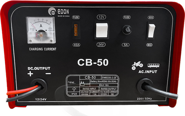Изображение товара Зарядное устройство для аккумулятора Edon CB-50