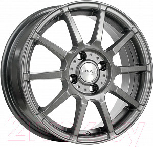 Изображение товара Литой диск SKAD Акита 15x6" 5x100мм DIA 57.1мм ET 38мм Графит