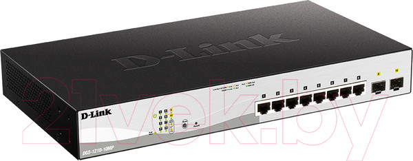 Изображение товара Коммутатор D-Link DGS-1210-10MP/F1A