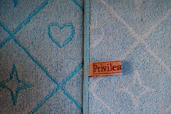 Изображение товара Полотенце Privilea Мишки / 10С36 (70x140, светло-бирюзовый)