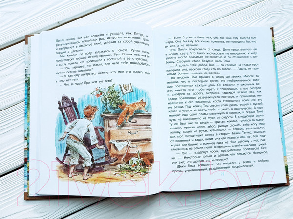 Изображение товара Книга АСТ Приключения Тома Сойера / 9785170965557 (Твен М.)