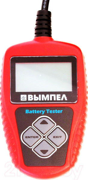 Изображение товара Тестер аккумуляторной батареи Вымпел ВА101 / 3126