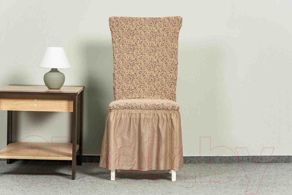 Изображение товара Комплект чехлов Софатэкс Стандарт КПС-4 (жаккард/капучино)