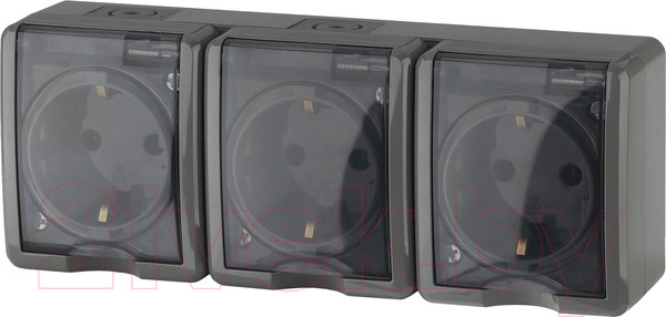 Изображение товара Розетка ЭРА Эксперт 11-2405-03 (серый)