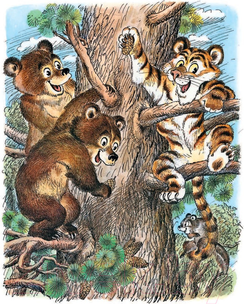 Изображение товара Книга АСТ Сказки о животных (Михалков С., Сладков Н. , Бианки В.)