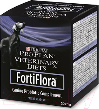 Изображение товара Кормовая добавка для животных Pro Plan Fortiflora для собак (30x1г)