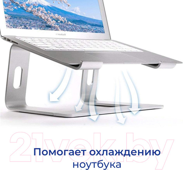 Изображение товара Подставка для ноутбука Evolution LS103 (серебристый)