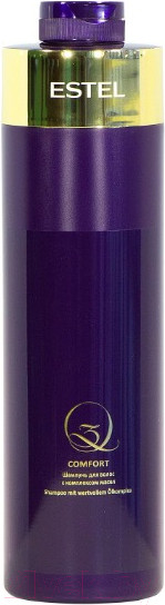 Изображение товара Шампунь для волос Estel Q3 Comfort с комплексом масел (1л)