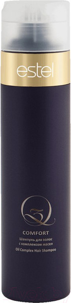 Изображение товара Шампунь для волос Estel Q3 Comfort с комплексом масел (250мл)