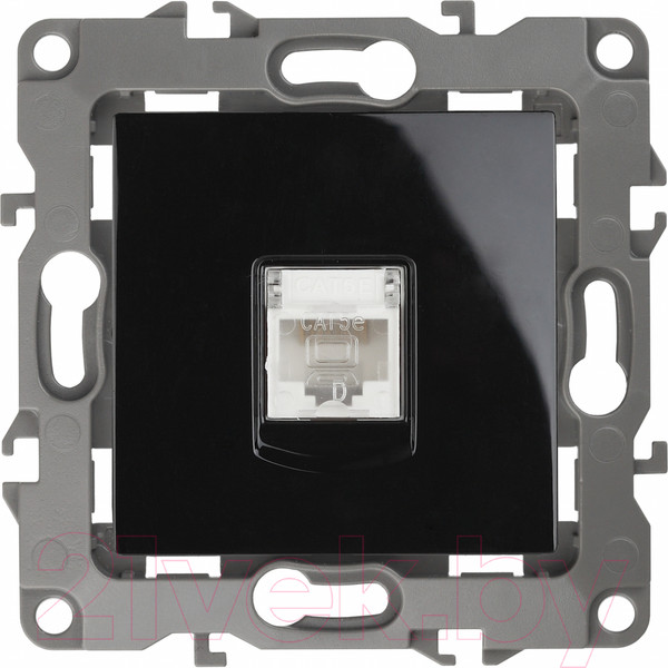 Изображение товара Розетка ЭРА 12-3107-06 (черный)