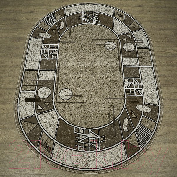Изображение товара Коврик Белка Лайла Де Люкс Овал 15804 10822 (0.8x1.5)