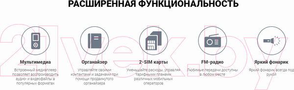 Изображение товара Мобильный телефон Maxvi K15n (черный)