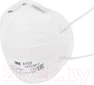 Изображение товара Респиратор 3M 8102 (без клапана выдоха)