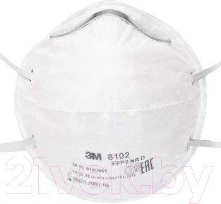 Изображение товара Респиратор 3M 8102 (без клапана выдоха)