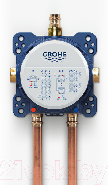 Изображение товара Встраиваемый механизм смесителя GROHE Rapido SmartBox 35600000