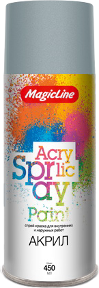 Изображение товара Краска Magicline RAL 7031 / 080 (265г, серебристо-серый)